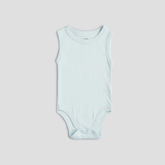 Juniors Solid Sleeveless Bodysuit