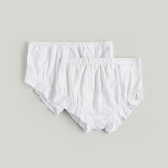 Juniors Heart Knit Bloomers - Set of 2