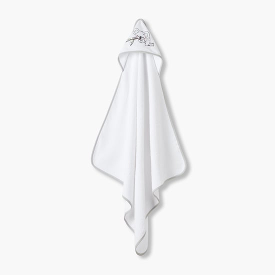 Juniors Embroidered Towel with Hood - Set of 2 - 75x75 cm