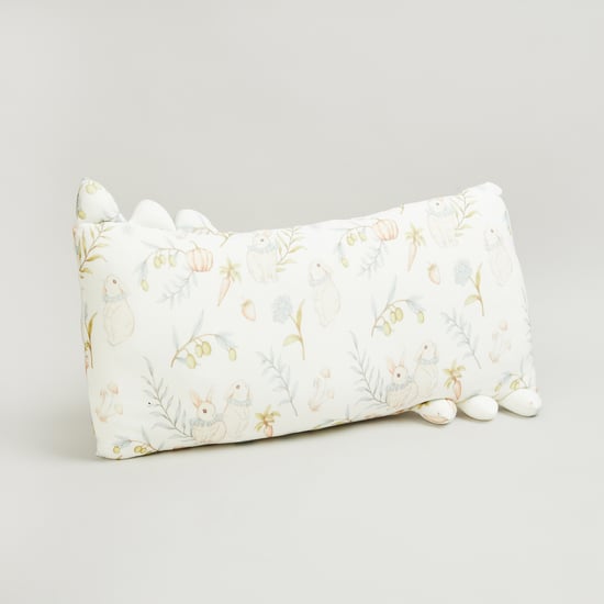 Giggles Bunny Print Baby Pillow
