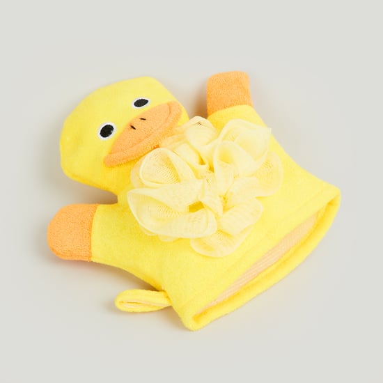 Juniors 3D Duck Mitten Loofah
