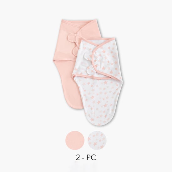 Juniors Assorted Swaddle Wrap - Set of 2