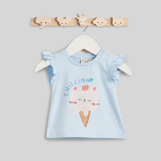 Juniors Graphic Print T-shirt
