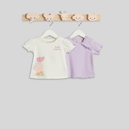 Juniors Assorted T-shirt - Set of 2