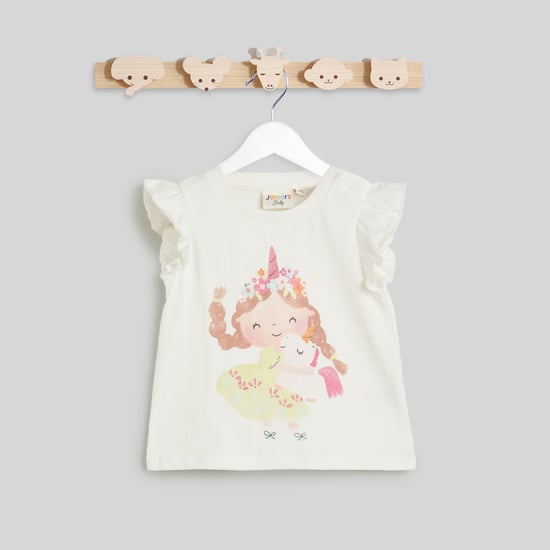 Juniors Graphic Print T-shirt