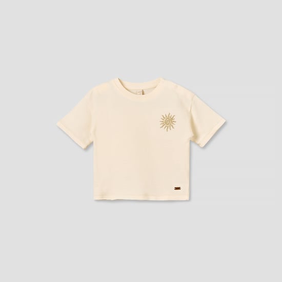Giggles Embroidered T-shirt
