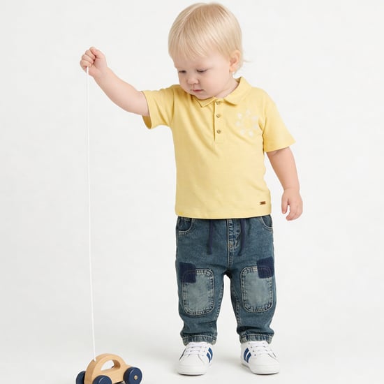 Giggles Printed Polo T-shirt