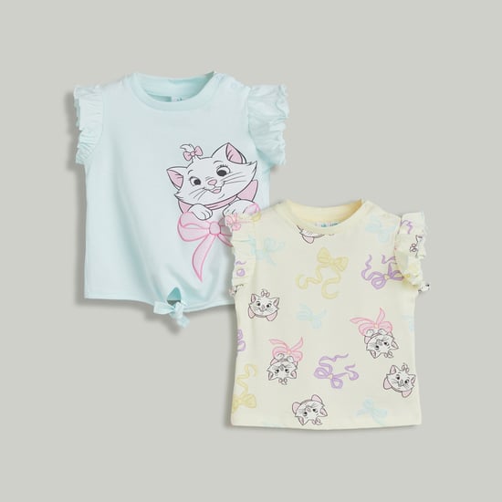 Juniors Marie Printed Tops - Pack of 2