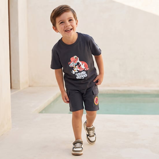 Juniors PAW Patrol Print T-shirt and Shorts Set