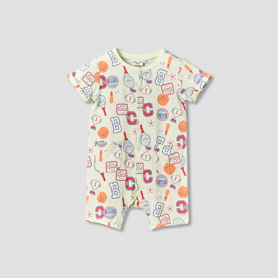 Juniors Printed Rompers - Pack of 2