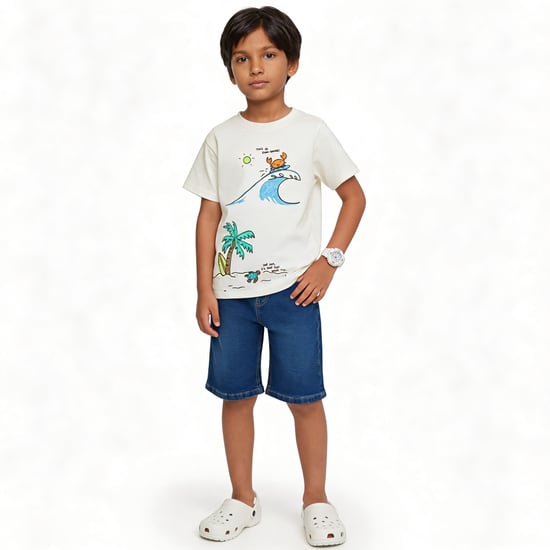 Juniors Graphic Print T-shirt