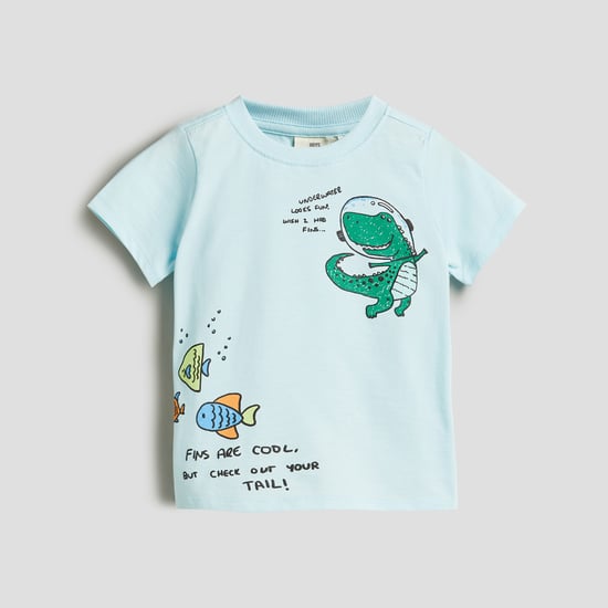 Juniors Dinosaur Print T-shirt