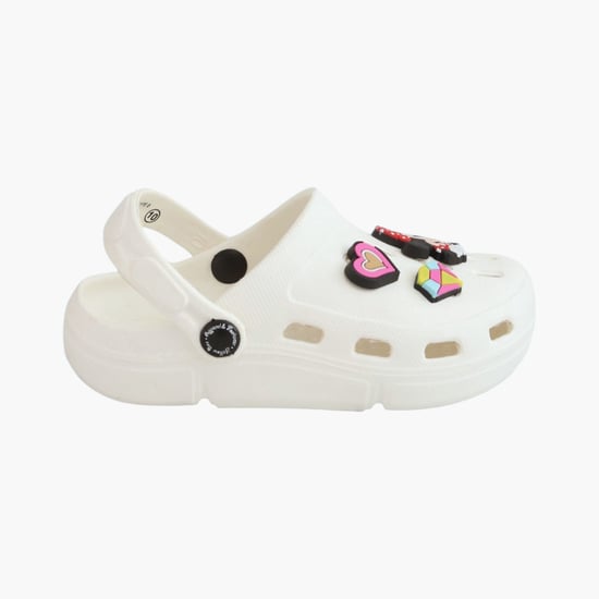 Yellow Bee Mickey and Friends Charm Clogs