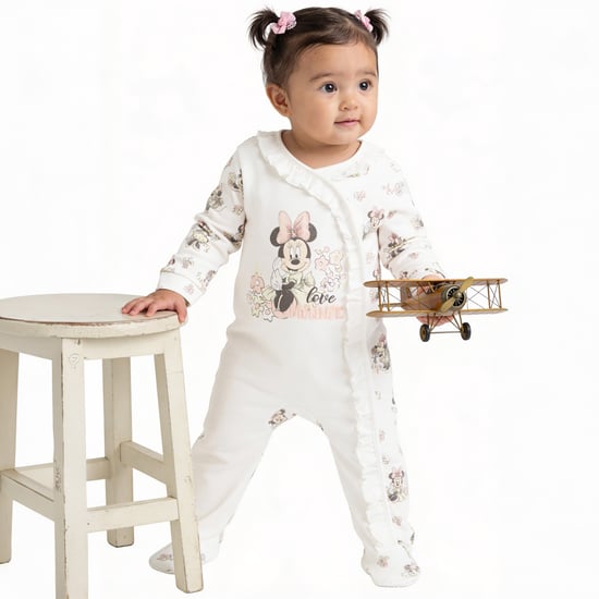 Juniors Minnie Printed Sleepsuit