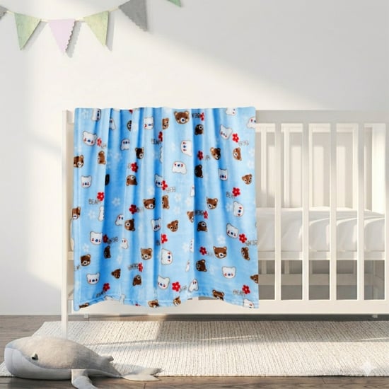 Juniors Printed Baby Blanket - 80 x 100 cm
