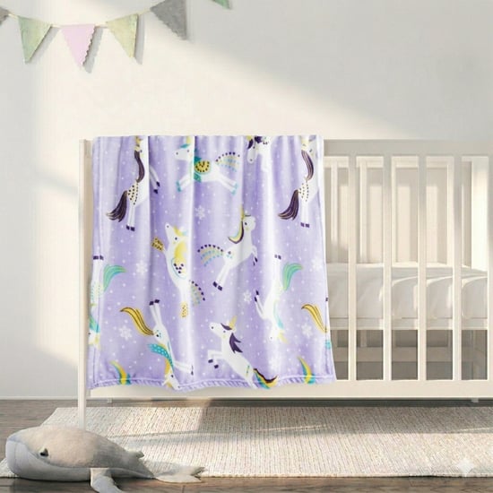 Juniors Printed Baby Blanket - 80x100cm