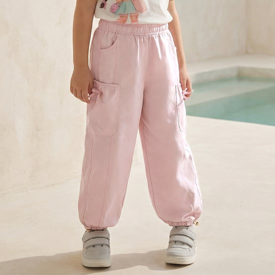 Juniors Solid Cargo Joggers