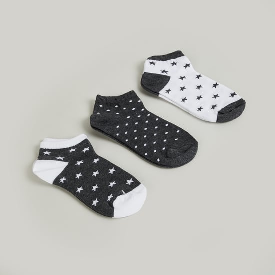 Juniors Knitted Socks - Pack of 3