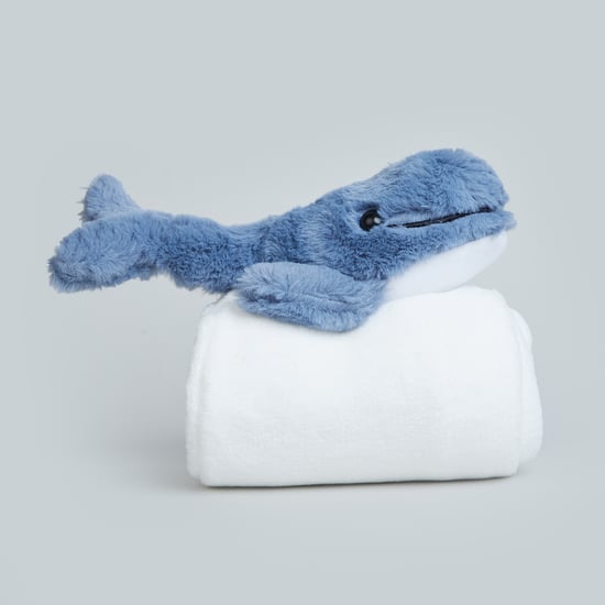 Juniors Blanket with Dolphin Toy