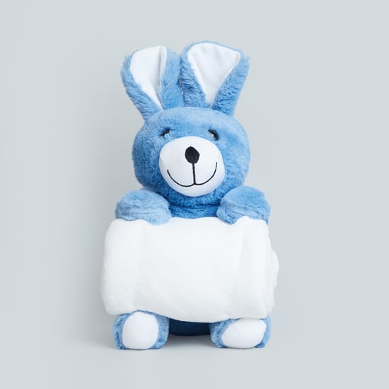 Juniors Blanket with Bunny Toy