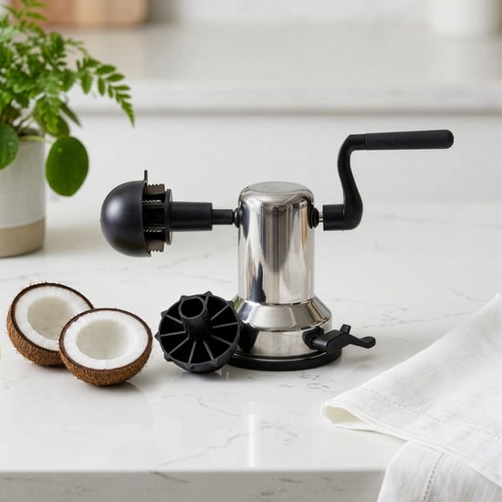 Glovia Stainless Steel Coconut Grater and Juicer