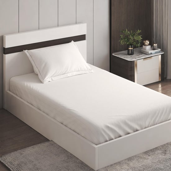 Campbell Sateen Cotton 210TC Striped 2Pcs Single Bedsheet Set