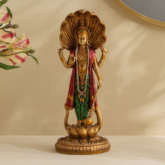 Corsica Ananta Polyresin Vishnu Figurine