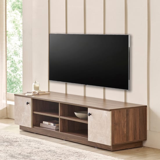 Helios Addison TV Unit - Brown
