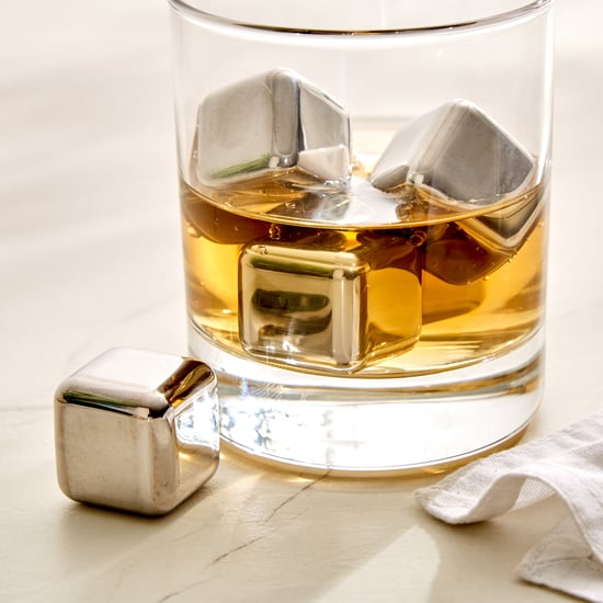 Bakers Pride Kryo Set of 4 Stainless Steel Reusable Ice Cubes with Box