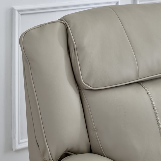 Torino Faux Leather 1-Seater Recliner - Grey