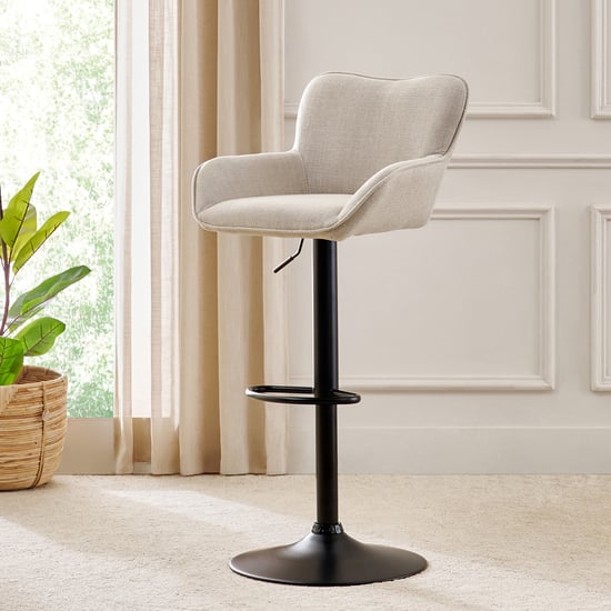 Hadley Swivel Bar Chair Grey