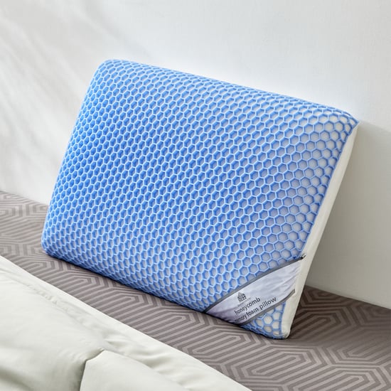 Slumber Memory Foam Honeycomb Pillow - 60x40cm
