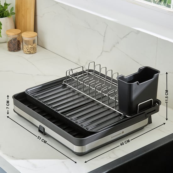 Orion Blumen Polypropylene Extendable Dish Rack