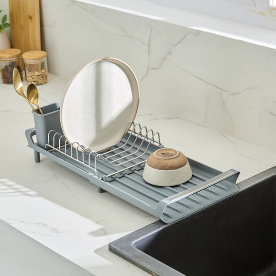 Orion Blumen Polypropylene Extendable Dish Rack