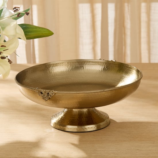 Heritage Renew Luca Metal Hammered Decorative Bowl
