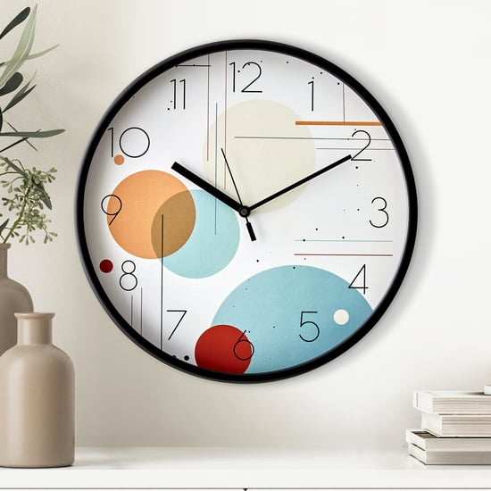 Corsica Casablanca Printed Wall Clock - 30cm