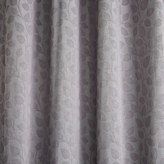 Southwalk Set of 2 Jacquard Light Filtering Door Curtains - 9ft