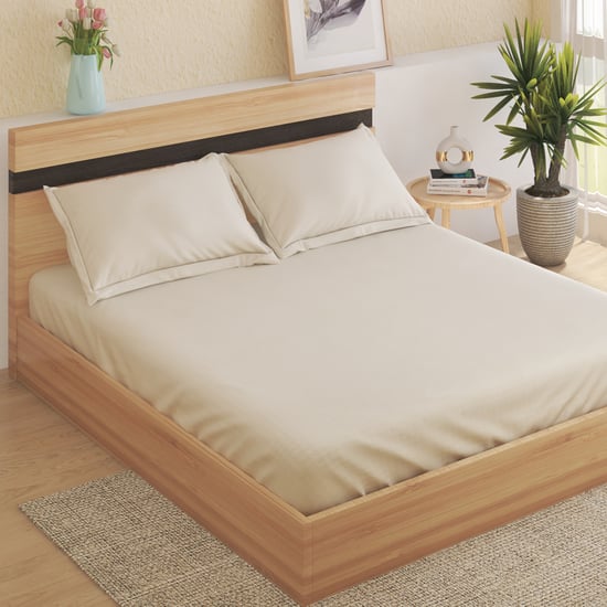 Zepher Prism Cotton 300TC Jacquard 3Pcs Super King Bedsheet Set