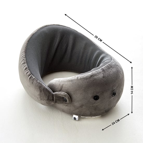 Slumber Cradle Memory Foam Neck Pillow with Bag