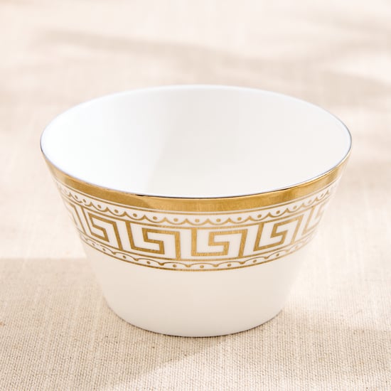 Midas Kasan Emily Bone China Printed Serving Bowl - 320ml