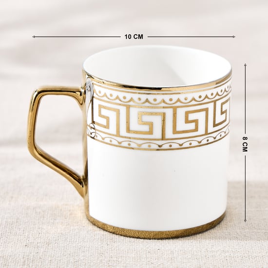 Midas Kasan Bone China Printed Coffee Mug - 220ml