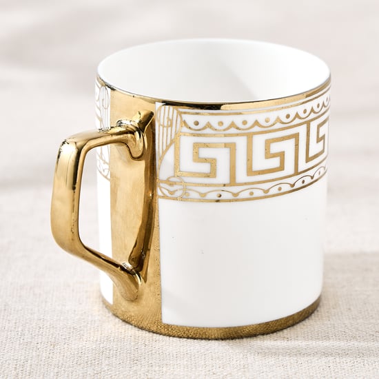 Midas Kasan Bone China Printed Coffee Mug - 220ml