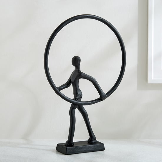 Romo Est Nico Metal Standing Man Figurine