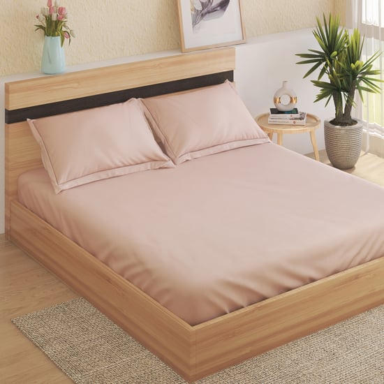 Eternity Luxe Elaris Cotton 325TC 3Pcs King Fitted Bedsheet Set