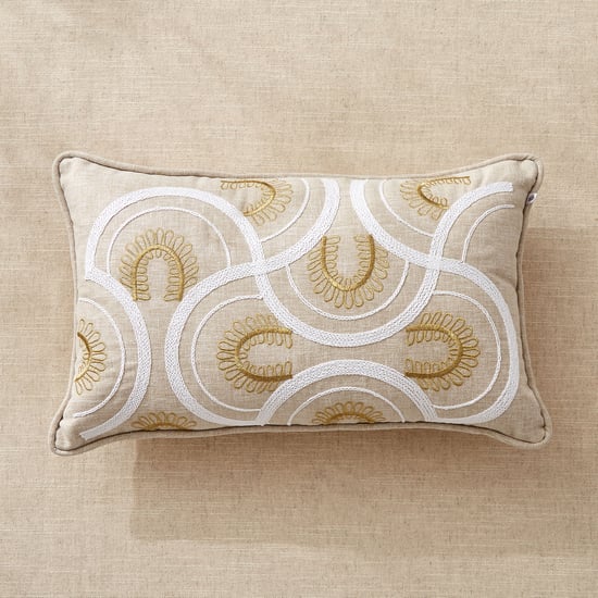 Florin Virelle Embroidered Filled Cushion - 50x30cm