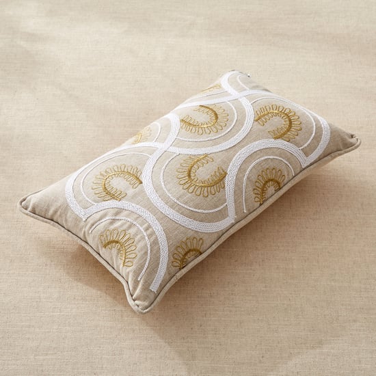 Florin Virelle Embroidered Filled Cushion - 50x30cm