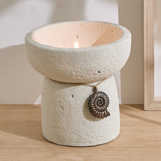 Grain Bruno Cement T-Light Holder - Large