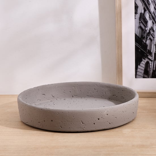 Grain Bruno Cement Decorative Platter
