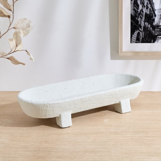 Grain Bruno Cement Decorative Table Platter