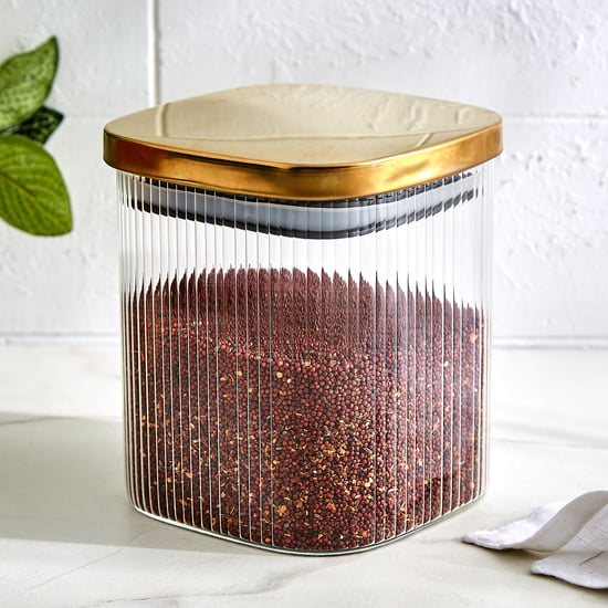Regal Luxe Spectrum Borosilicate Glass Jar - 800ml